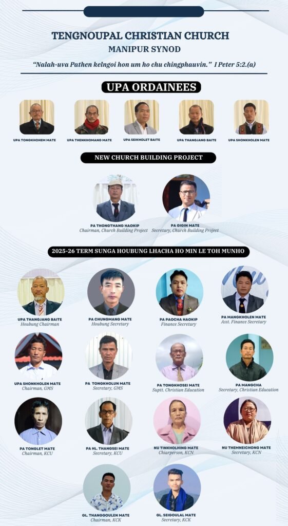 Tengnoupal Christian Church 2025-26 Lhacga ho